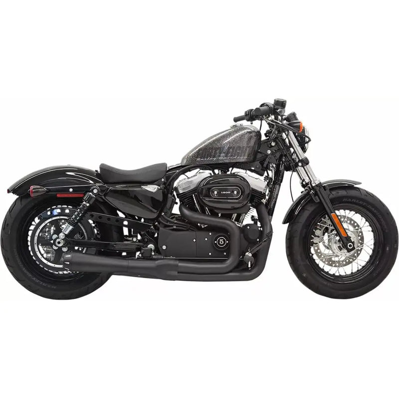 Bassani Road Rage II Mega Power 2-till-1 Avgassystem till Harley