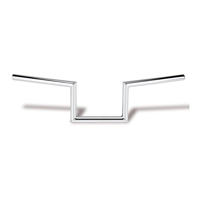 Biltwell 7/8" Zed Motorcycle Handlebars Chrome