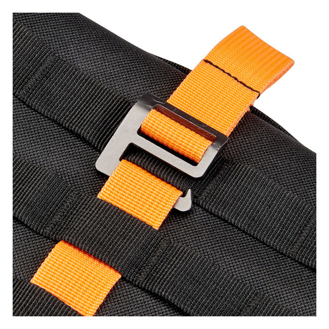 Biltwell EXFIL-0 2.0 Motorcycle Tool Roll Black / Orange  - Customhoj
