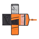 Biltwell EXFIL-0 2.0 Motorcycle Tool Roll Black / Orange  - Customhoj