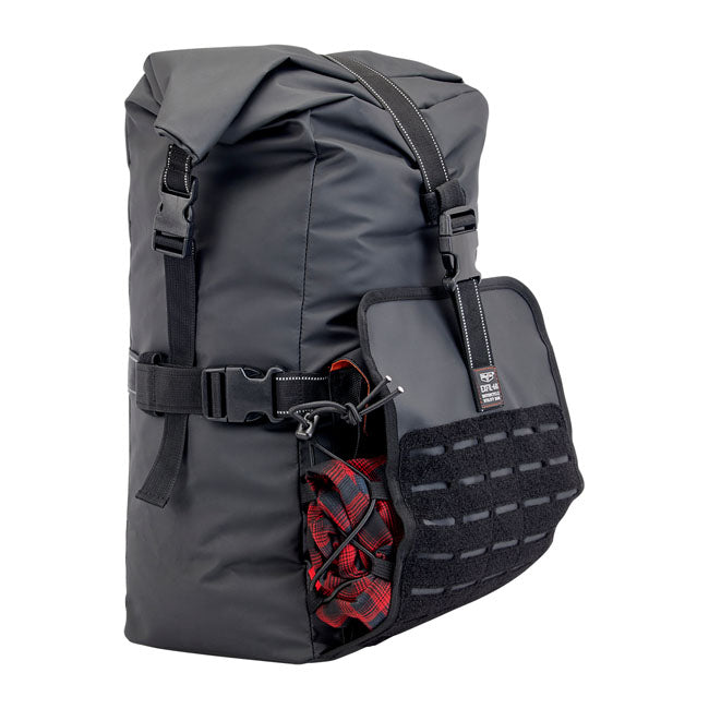 Biltwell EXFIL-60 2.0 Motorcycle Sissy Bar Bag  - Customhoj