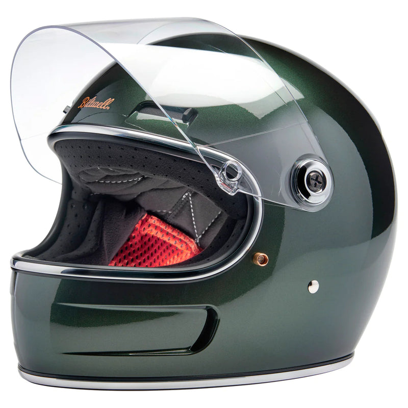 Biltwell Full Face Helmets Metallic Sierra Green / XS (53-54cm) Biltwell Gringo SV Motorcycle Helmet Customhoj