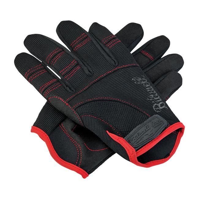 Biltwell Gloves Black/Red / XS Biltwell Moto Motorcycle Gloves Customhoj