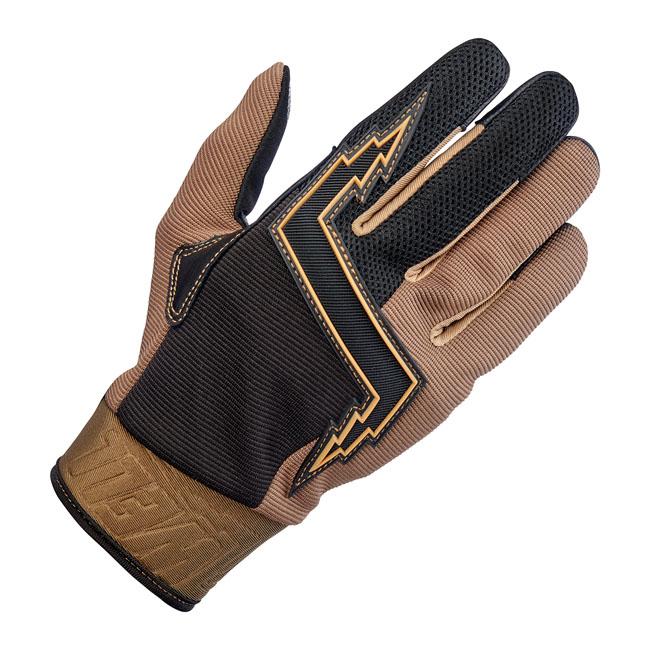 Biltwell Gloves Brown/Black / XS Biltwell Baja Motorcycle Gloves Customhoj