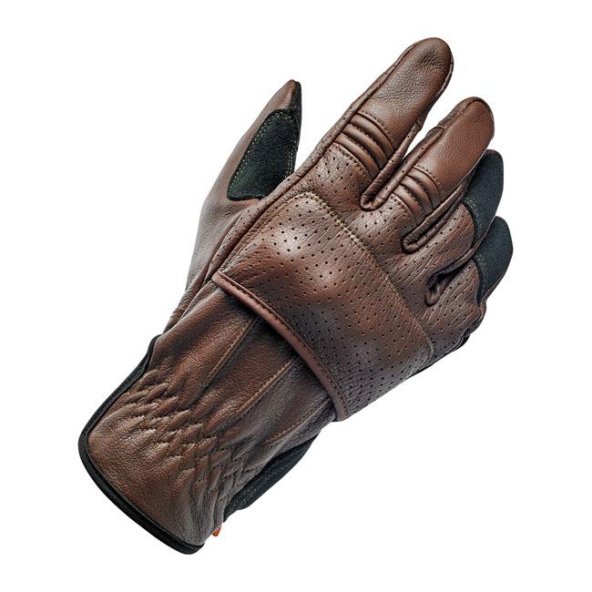 Biltwell Gloves Brown/Black / XS Biltwell Borrego Motorcycle Gloves Customhoj