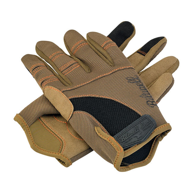 Biltwell Gloves Brown/Orange / XS Biltwell Moto Motorcycle Gloves Customhoj