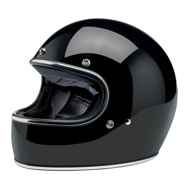 Biltwell Gringo Motorcycle Helmet XS (53-54cm) / Gloss Black