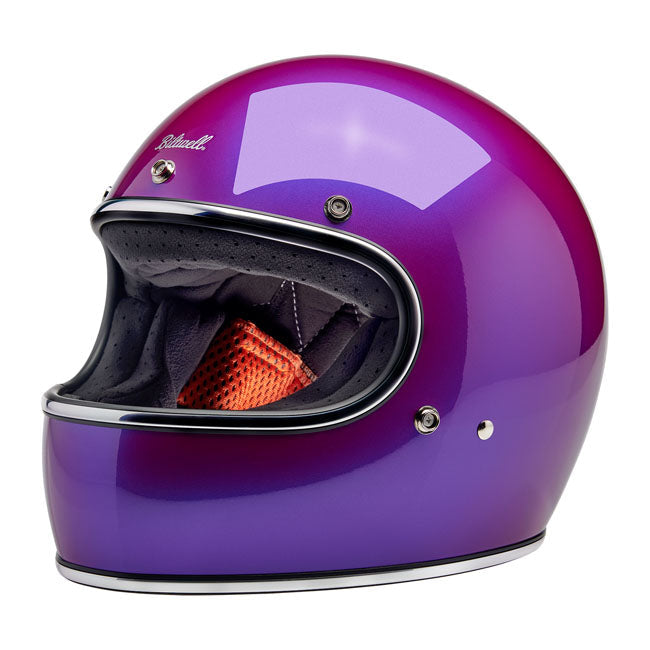 Biltwell Gringo Motorcycle Helmet XS (53-54cm) / Metallic Grape