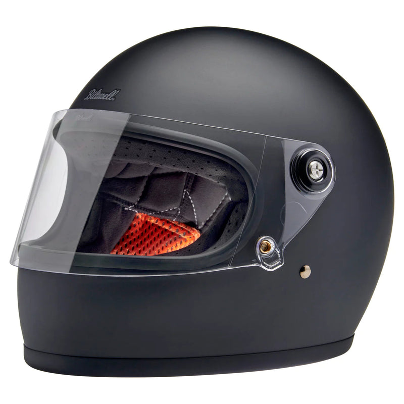 Biltwell Gringo S Motorcycle Helmet Flat Black / XS (53-54cm)