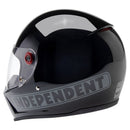 Biltwell Lane Splitter Full Face Motorcycle Helmet  - Customhoj