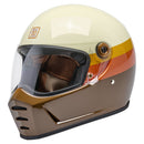 Biltwell Lane Splitter Full Face Motorcycle Helmet 20th Anniversary Beige / XS (53-54cm)  - Customhoj