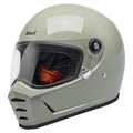 Biltwell Lane Splitter Full Face Motorcycle Helmet Chalk / XS (53-54cm)  - Customhoj