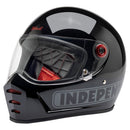 Biltwell Lane Splitter Full Face Motorcycle Helmet Independent Collab / XS (53-54cm)  - Customhoj