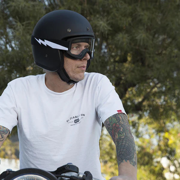 Biltwell Moto 2.0 Motorcycle Goggles  - Customhoj