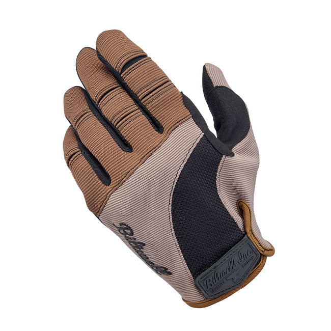 Biltwell Moto Motorcycle Gloves Coyote/Black / XS