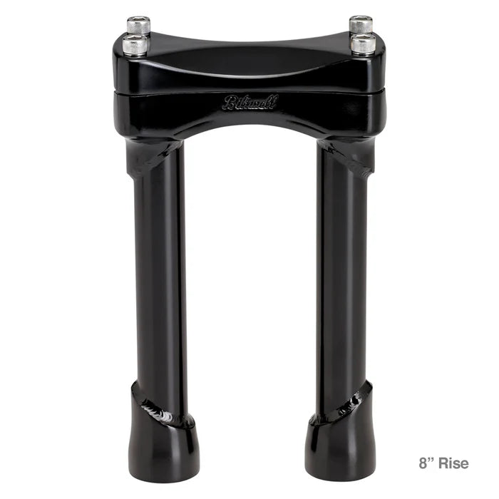 Biltwell Murdock Handlebar Risers Black / 8" (20.3cm)