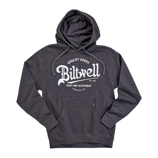 Biltwell Quality Goods Pullover Hoodie Black / S