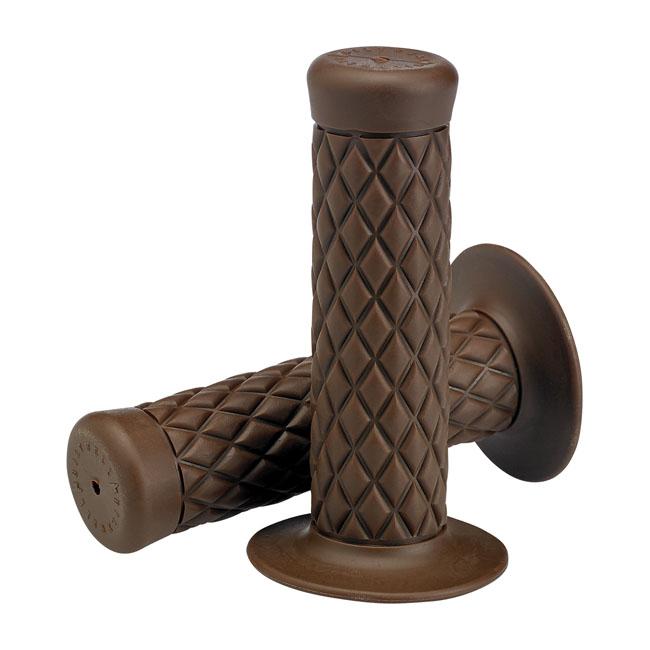 Biltwell TPV Thruster Motorcycle Grips Chocolate