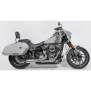 Black Duck Fighter EC Euro Approved 2-into-1 Exhaust for Harley  - Customhoj