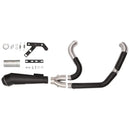 Black Duck Fighter EC Euro Approved 2-into-1 Exhaust for Harley 18-24 Softail (excl. Breakout / Fat Boy) (Euro 5 approved) / Turnout / Matte Black  - Customhoj