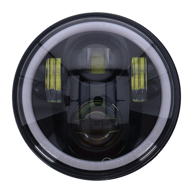 Bright 5.75" Halo Motorcycle LED Headlight Insert