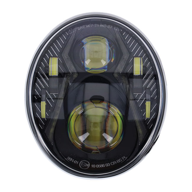 Bright Breakout LED Headlight Insert for Harley 18-22 FXBR / FXBRS