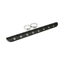 Bullet Hole Universal Motorcycle Exhaust Heat Shield Black / 1 3/4" (4.4cm) / 18" (45.7cm)  - Customhoj