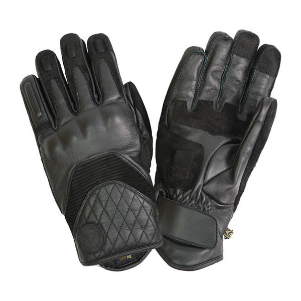 By City Cafe III Motorcycle Gloves Black / XS