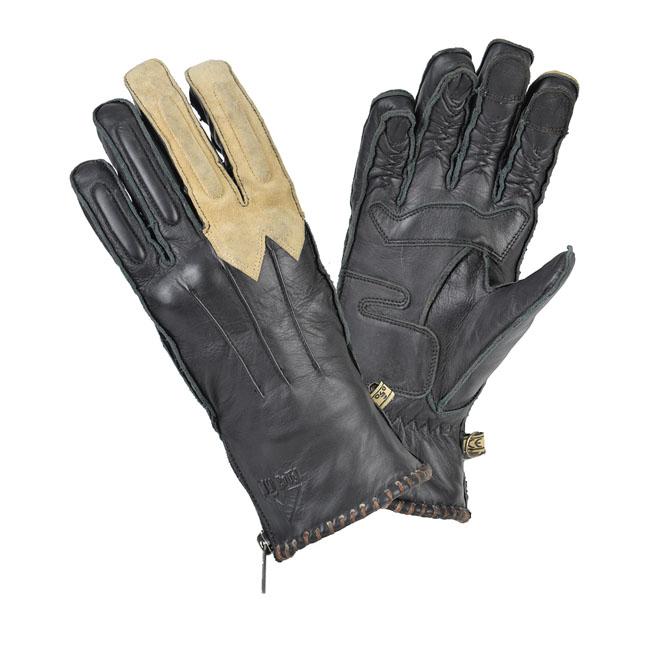 By City Gloves Black/Creme / XS By City Winter Skin Motorcycle Gloves Customhoj