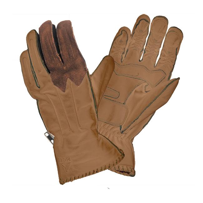 By City Gloves Brown / XS By City Winter Skin Motorcycle Gloves Customhoj