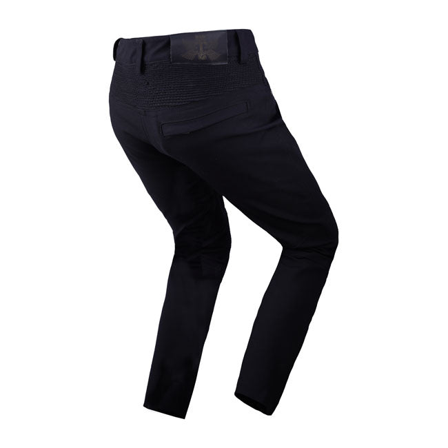 By City High Straight Ladies Motorcycle Jeans Black