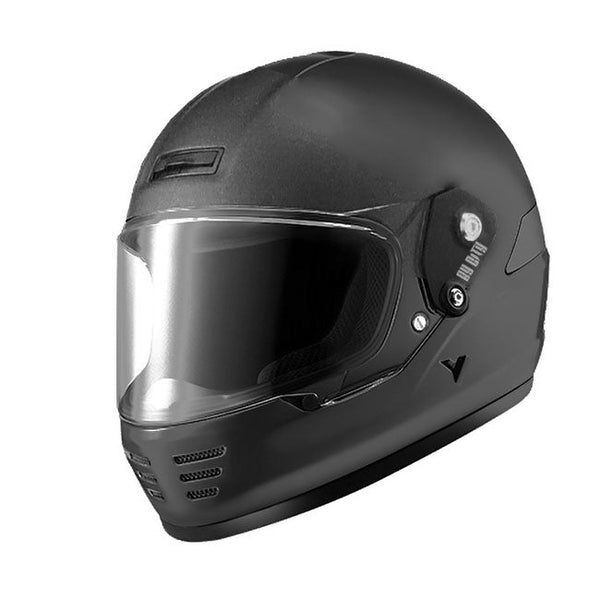 By City Rider Motorcycle Helmet Matte Black XS (53-54cm)