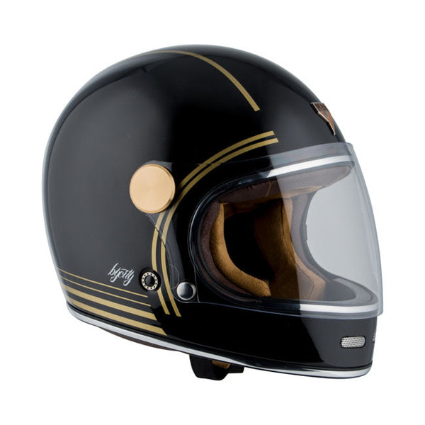 By City Roadster II Integral Helmet Black/Gold / XS (53-54cm)