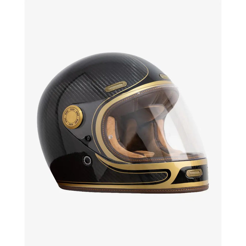 By City Roadster III Carbon Integral Motorcycle Helmet  - Customhoj