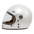 By City Roadster III Integral Motorcycle Helmet Pearl White / XS (53-54cm)  - Customhoj