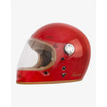 By City Roadster III Integral Motorcycle Helmet Red / XS (53-54cm)  - Customhoj