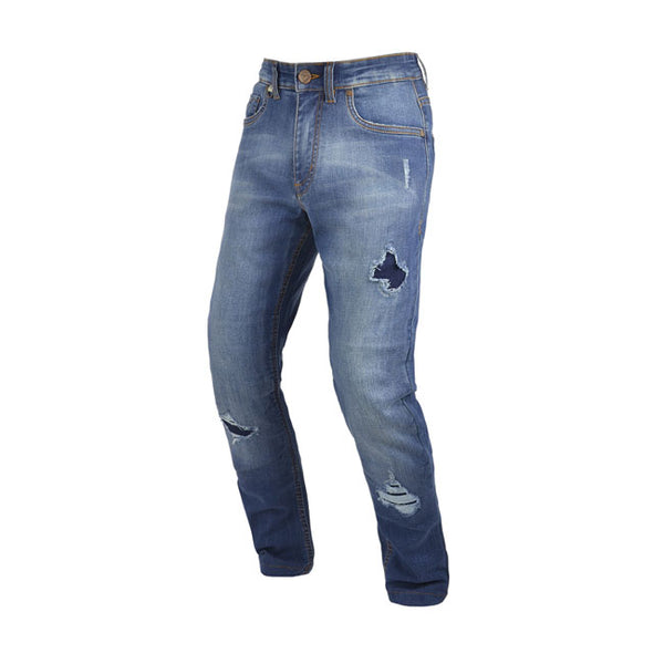 By City Soul Motorcycle Jeans Blue / 32