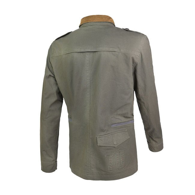 By City Zambia Motorcycle Jacket Green