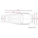 C-Racer Bolntor Flat Track Motorcycle Seat  - Customhoj