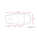 C-Racer Fat Scrambler Motorcycle Seat  - Customhoj