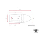 C-Racer FC Classic Cafe Racer Motorcycle Seat  - Customhoj