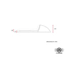 C-Racer FC Classic Cafe Racer Motorcycle Seat  - Customhoj