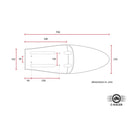 C-Racer FL Classic Cafe Racer Motorcycle Seat  - Customhoj