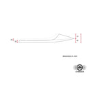 C-Racer Flat Racer SCR41 Motorcycle Seat  - Customhoj