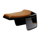 C-Racer Flat Racer SCR41 Motorcycle Seat Brown / With side plate  - Customhoj