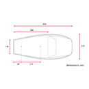 C-Racer Flat Racer SCR4FC Motorcycle Seat  - Customhoj