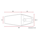 C-Racer Late Classic Cafe Racer Motorcycle Seat  - Customhoj