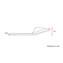 C-Racer Late Classic Cafe Racer Motorcycle Seat  - Customhoj