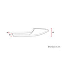 C-Racer Neo Classic Cafe Racer Motorcycle Seat  - Customhoj