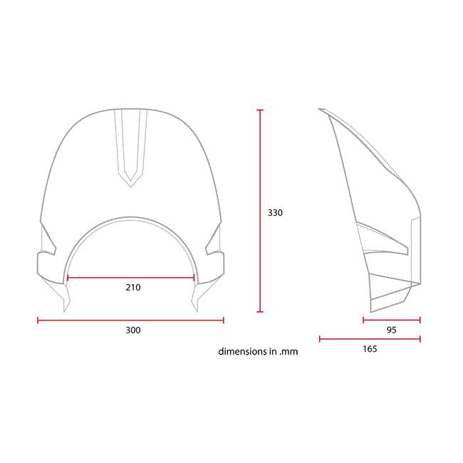 C-Racer Universal Cafe Racer Mask No3